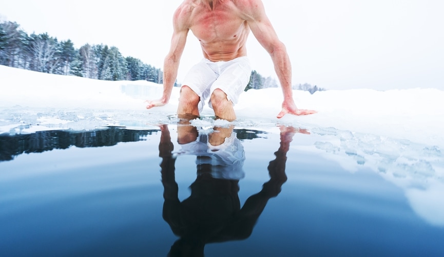 You are currently viewing Mehr Muskeln durch das Eisbaden?